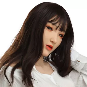 Máscara de silicona realista Dokier máscara completa disfraz travesti cosplay - Imagen 1 de 9