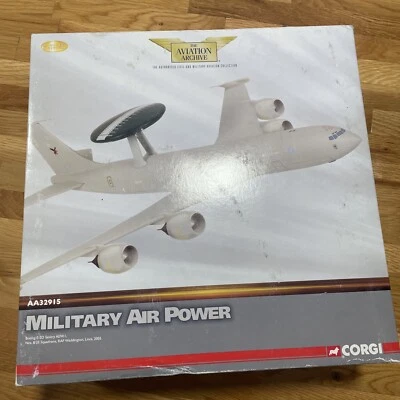 Corgi Av Diecast 1:144 RAF Boeing E-3D Sentry AEWI Waddington, AA32915 Ltd Ed - Image 1 of 4