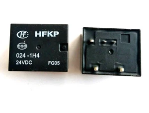 2 piezas relé automotriz HongFa HFKP-024-1H4 24 VDC 5 pines - Imagen 1 de 1
