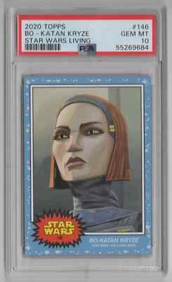 2020 Topps Star Wars Living Set #146 Bo-Katan Kryze  - PSA 10 GEM MT  - Image 1 of 2