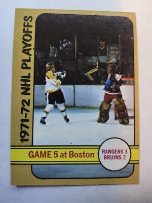 1972-1973 O-pee-chee Hockey NHL Championship Game 5 #54 NM+ - Image 1 of 2