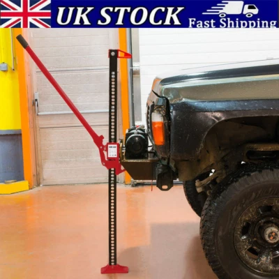 High Lift Ratchet Farm Jack 60" 3500kg 3.5Ton Hoist Winch 4X4 Off Road Rescue -N - Image 1 of 4