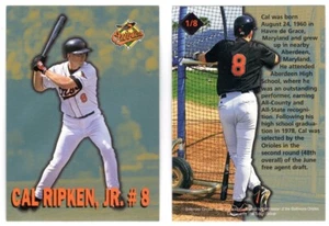 Baseball Promo - 1997 Burger King Cal Ripken Jr #1 HOF - Picture 1 of 1
