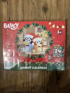 BLUEY’S CLASSIC CHRISTMAS ADVENT CALENDAR 24 GIFTS - Picture 1 of 2