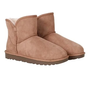Kirkland  Women's Chestnut Sheepskin Shearling Short Boots SIZE 9 - Picture 1 of 9