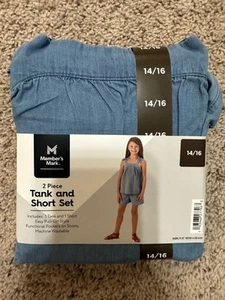 Girls tank and short set size 6/6X - Picture 1 of 3