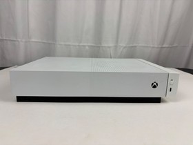 Microsoft Xbox One S 1TB All-Digital Edition Console - White - w/ Cords - READ