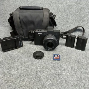 Nikon 1 V1 10.1MP Digital Camera with VR 10-30mm f/3.5-5.6 Lens - Black - Picture 1 of 24