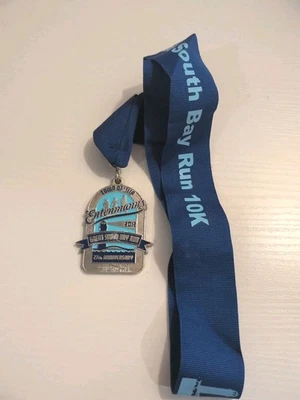 Medalla Town Of Islip 2019 27 aniversario Great South Bay Run Entenmann's 10k S7 Foto 1 de 3