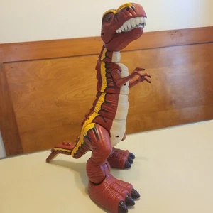 Mega T-Rex Imaginext Dinosaurier 2005 Fisher Price Roaring Motion Sound 17 Zoll - Bild 1 von 10
