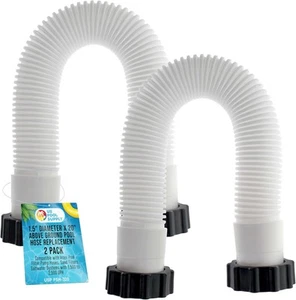 U.S. Pool Supply Above Ground Pool Hose Replacement 1.5" Diameter x 20" Long, - Picture 1 of 7