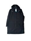 Joules Womens Size 16 Loxley Waterproof Rain Coat Solid Black BNWT RRP £129
