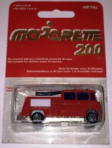 Majorette 1/70 #258 Mercedes-Benz Fire tender - Picture 1 of 2