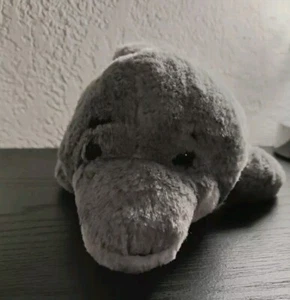 Ganz Webkinz Dolphin Plush Gray Toy Stuffed Animal Bottle Nose Soft Sea No Code - Picture 1 of 7