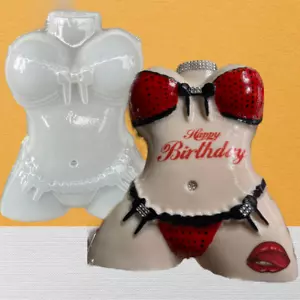 Moldes de gelatina de plástico sexy molde para hacer gelatina con forma de cuerpo de mujer - Imagen 1 de 5