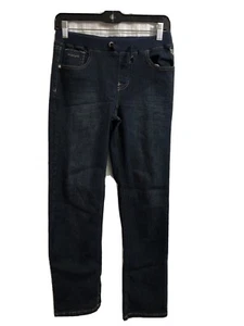 U.S. Polo Assn Girls Blue Drawstring Waist Flex Jeans Size 14/16 - Picture 1 of 8