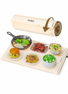 Portable Food Warming Mat for Buffet - XGOBHC Electric Warming Tray With 3 Level - Picture 1 of 10