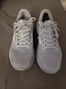 Women's Brooks Adrenaline GTS 22 Shoes Size 10.5, Color: Baby Blue/white - Picture 1 of 7