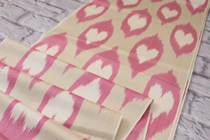 3 m Uzbek cotton handmade Ikat fabric/Ethnic cloth for crafting,upholstery,decor - Picture 1 of 7