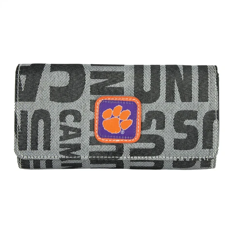 Clemson Tigers Campus Wallet Cover