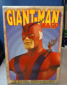 Giant Man & The Wasp Marvel Mini-Bust #5275/6500 Bowen Designs 2001 - Picture 1 of 5