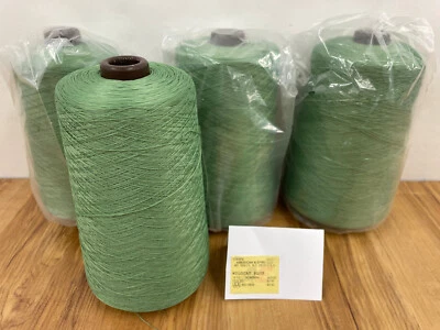 A & E Wildcat Plus Tex 35, Moss Green 80740, 4ea/16oz Textured Polyester Thread - Image 1 of 3