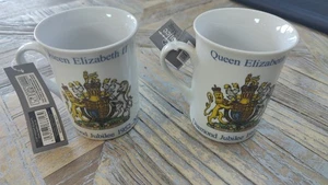 Zwei NEU - Queen Elizabeth II Diamond Jubilee Souvenir Kaffeetassen 1952-2012 - Bild 1 von 3