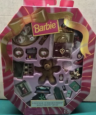 JUEGO DE REGALO DE REGALOS NAVIDEÑOS COLECCIÓN ESPECIAL BARBIE *NUEVO* PRECINTADO Foto 1 de 4