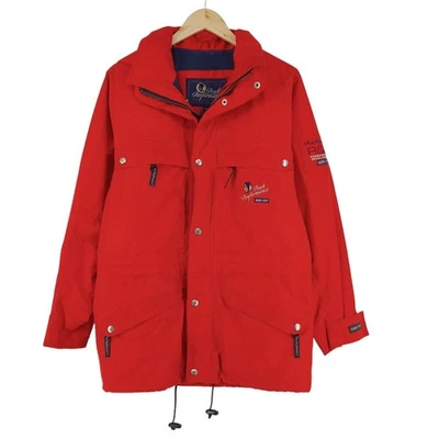 Vintage Peak Performance Jacket Goretex R&D Red Waterproof Men Yy2 Size XS — 第 1/4 张图片