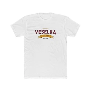Veselka Ukranian Restaurant East Village New York City Men's Cotton Crew Tee - Picture 1 of 25