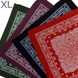 XL Montana Paisley Bandana weiche leichte Baumwolle extra groß 26" x 26" Mund... - Bild 1 von 40
