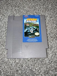 AL UNSER JR.'S TURBO RACING Nintendo NES Spiel Cartridge Original! Getestet Funktioniert - Bild 1 von 3