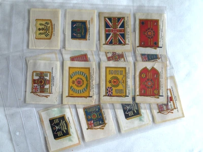 PHILLIPS BDV SILKS 1915 "REGIMENTAL COLOURS & CRESTS "; VARS MEDIUM SERIES  x 16 - Image 1 of 3
