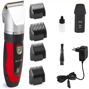 Tierhaarschneider 4 Aufsätze Tierhaarschneidemaschine Trimmer Schermaschine - Bild 1 von 11