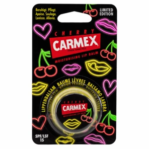 Carmex Cherry Lip Balm Jar * Flavored SPF15 Limited Edition Moisturizing 0.26oz - Picture 1 of 3