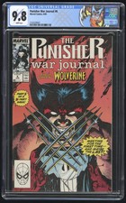 Punisher War Journal #6 CGC 9.8 (Marvel 6/89) Jim Lee cover & art Wolverine app