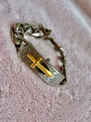 Браслет с мотивом креста мужской женский Jean Paul Gaultier - Изображение 1 из 4