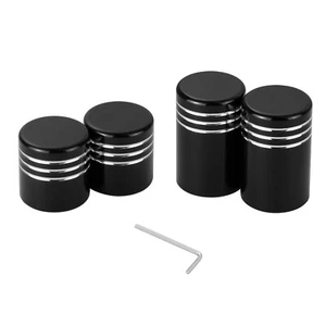 4x CNC Docking Hardwares Point Cover Kit For Harley Road Glide Street Glide - Picture 1 of 6