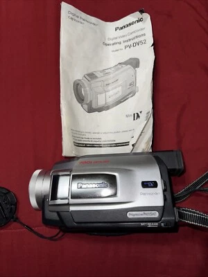 Panasonic PV-DV52D-S Mini DV Camcorder 700X Zoom No Battery/charger *Read* - Image 1 of 4