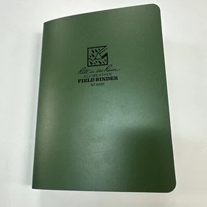 Rite in the Rain Allwetter 1/2 Ringbuch, 5 5/8 x 7 7/8, grüner Ordner - Bild 1 von 7