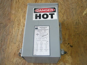 EGS HEVI-DUTY GENERAL PURPOSE TRANSFORMER HS5F3AS PRI 240/480V SEC 120/240V 3KVA - Picture 1 of 11