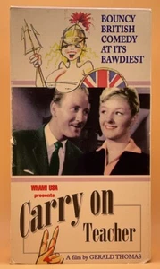 Carry On Teacher VHS 1959, 1980s British Comedy **Buy 2 Get 1 Free** - Picture 1 of 3