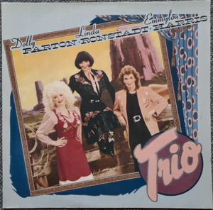 DOLLY PARTON LINDA RONSTADT EMMYLOU HARRIS - TRIO - 12" VINYL LP ALBUM NEAR MINT - Picture 1 of 4