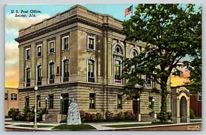 Lino USPS postal oficina de correos de EE. UU. Selma Alabama - Imagen 1 de 2