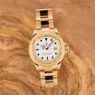 Rolex Yacht Master 40mm 16628 Ivory Dial Yellow Gold Oyster Bracelet