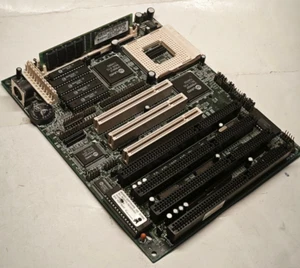 Socket 3 *EDO* Flagpoint TD-4IP-UMC-AIO Mini Motherboard, 16 MB + Bonus - Imagen 1 de 10