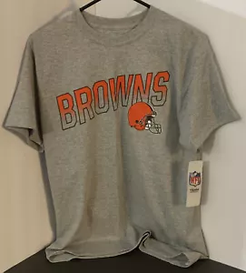 Cleveland braun graues T-Shirt kurzärmelig - NFL Team Bekleidung - Herren - Medium - neu - Bild 1 von 3