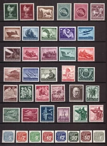 AU0052) Collection Third Reich Hitler Nazi WWII LOT MINT NEVER HINGED MNH - Picture 1 of 1