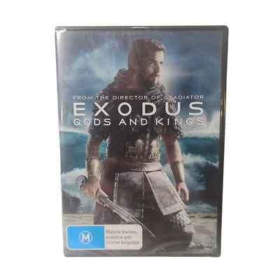 Exodus Gods & Kings (DVD 2014) Action Drama Adventure Egyptian Pharaoh Moses R4 - Image 1 of 4