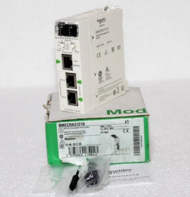 Schneider BMECRA31210 EIO Drop Adapter, Modicon X80, with Ethernet Backplane - Image 1 of 4